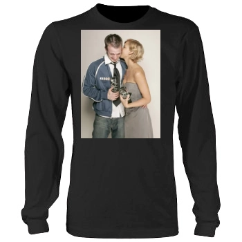 Jessica Alba Men's Heavy Long Sleeve TShirt