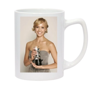 Jessica Alba 14oz White Statesman Mug