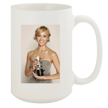 Jessica Alba 15oz White Mug