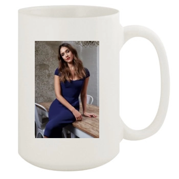 Jessica Alba 15oz White Mug