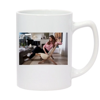 Jessica Alba 14oz White Statesman Mug