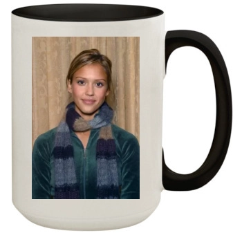 Jessica Alba 15oz Colored Inner & Handle Mug