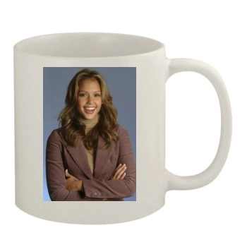 Jessica Alba 11oz White Mug