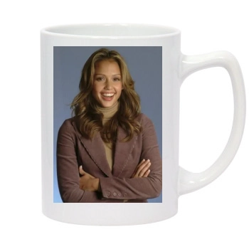 Jessica Alba 14oz White Statesman Mug