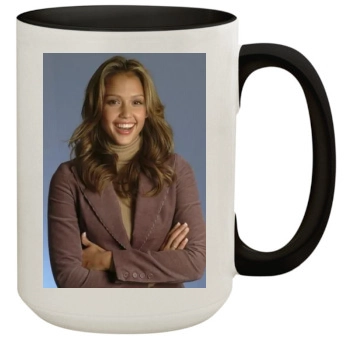 Jessica Alba 15oz Colored Inner & Handle Mug