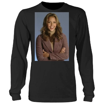 Jessica Alba Men's Heavy Long Sleeve TShirt