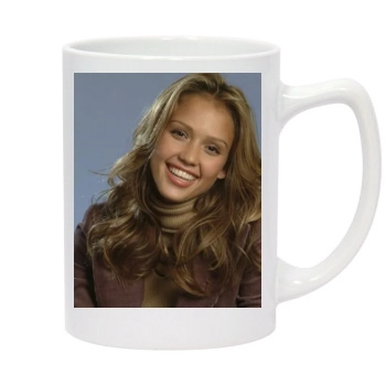 Jessica Alba 14oz White Statesman Mug