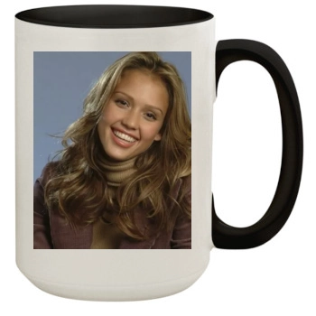 Jessica Alba 15oz Colored Inner & Handle Mug