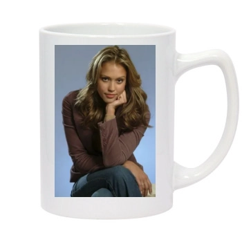 Jessica Alba 14oz White Statesman Mug