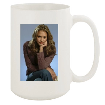 Jessica Alba 15oz White Mug