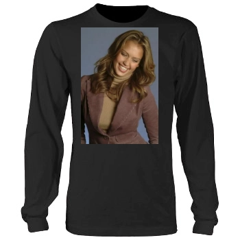 Jessica Alba Men's Heavy Long Sleeve TShirt