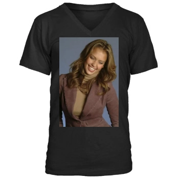 Jessica Alba Men's V-Neck T-Shirt