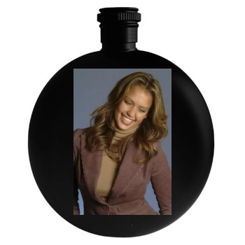 Jessica Alba Round Flask