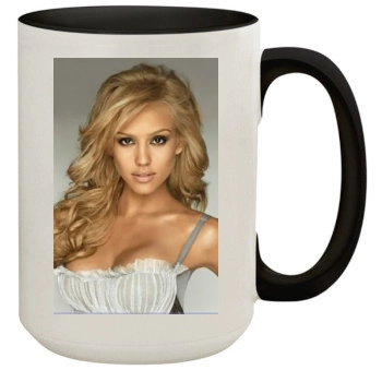 Jessica Alba 15oz Colored Inner & Handle Mug