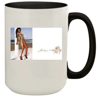 Jessica Alba 15oz Colored Inner & Handle Mug