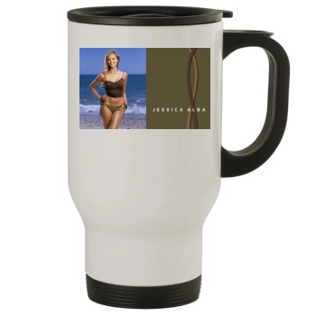 Jessica Alba Stainless Steel Travel Mug