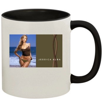 Jessica Alba 11oz Colored Inner & Handle Mug