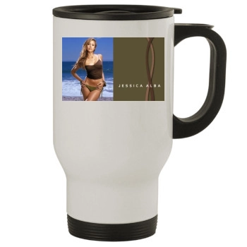 Jessica Alba Stainless Steel Travel Mug