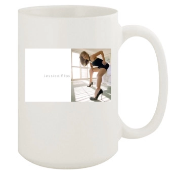 Jessica Alba 15oz White Mug