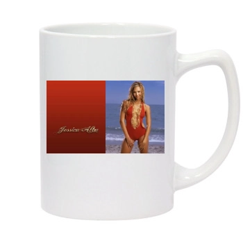 Jessica Alba 14oz White Statesman Mug