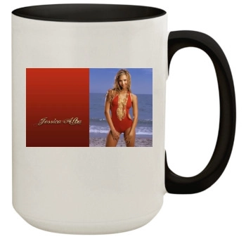 Jessica Alba 15oz Colored Inner & Handle Mug