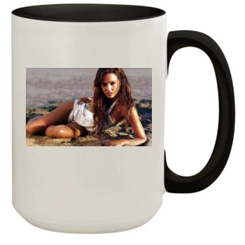 Jessica Alba 15oz Colored Inner & Handle Mug