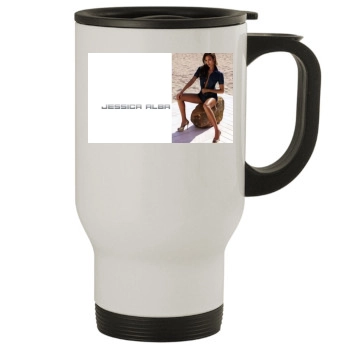 Jessica Alba Stainless Steel Travel Mug