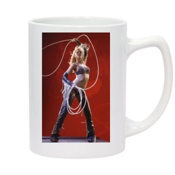 Jessica Alba 14oz White Statesman Mug