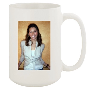 Jessica Biel 15oz White Mug