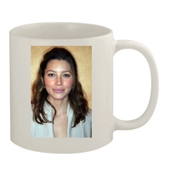 Jessica Biel 11oz White Mug