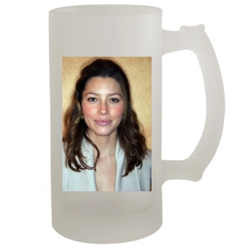 Jessica Biel 16oz Frosted Beer Stein