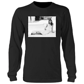 Jessica Biel Men's Heavy Long Sleeve TShirt