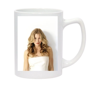 Jessica Biel 14oz White Statesman Mug