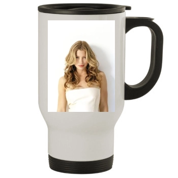 Jessica Biel Stainless Steel Travel Mug