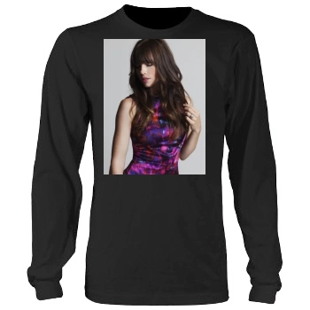 Jessica Biel Men's Heavy Long Sleeve TShirt