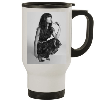 Jessica Biel Stainless Steel Travel Mug