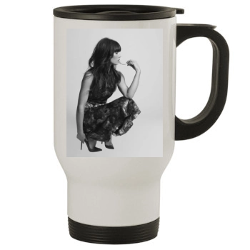 Jessica Biel Stainless Steel Travel Mug