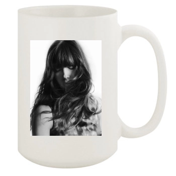 Jessica Biel 15oz White Mug