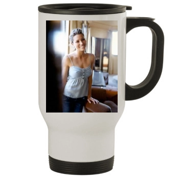 Jessica Biel Stainless Steel Travel Mug