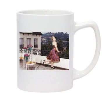 Jessica Biel 14oz White Statesman Mug