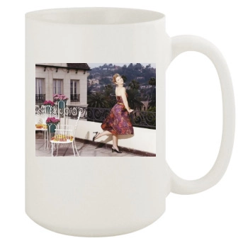 Jessica Biel 15oz White Mug