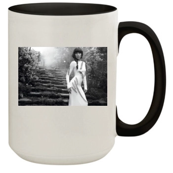 Jessica Biel 15oz Colored Inner & Handle Mug