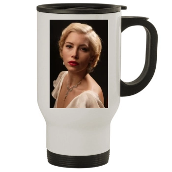 Jessica Biel Stainless Steel Travel Mug