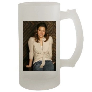 Jessica Biel 16oz Frosted Beer Stein