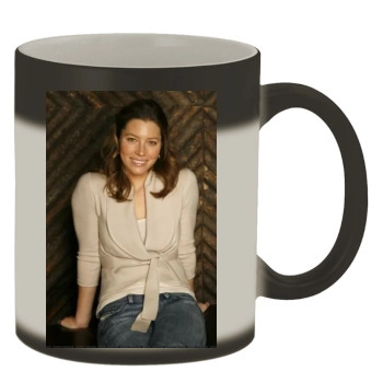 Jessica Biel Color Changing Mug