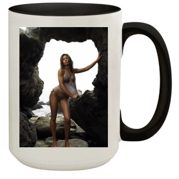 Jessica Biel 15oz Colored Inner & Handle Mug