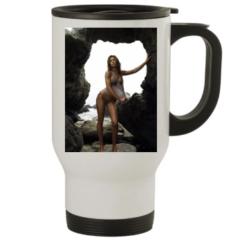 Jessica Biel Stainless Steel Travel Mug