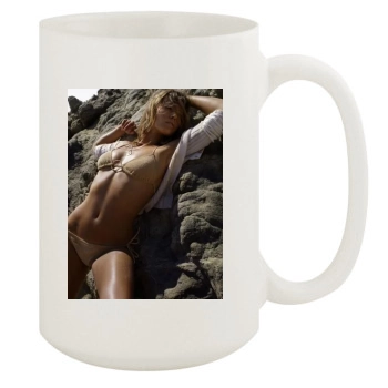 Jessica Biel 15oz White Mug