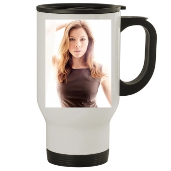 Jessica Biel Stainless Steel Travel Mug