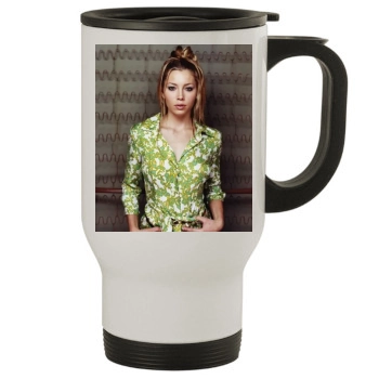 Jessica Biel Stainless Steel Travel Mug